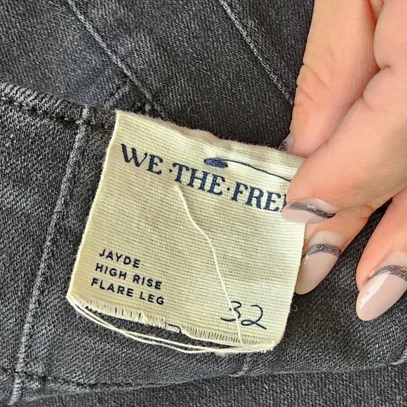 NWT Free People Jayde Flare Jeans - Picture 10 of 11